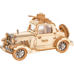 ROBOTIME Rolife 3D dřevěné puzzle Historický automobil 164 dílků
