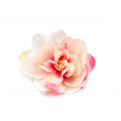Umělý květ Ø8 cm růžová sv. 10ks