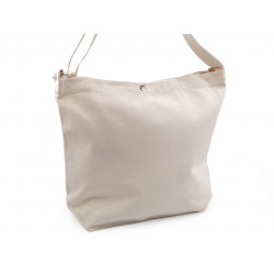 Textilní taška bavlněná k domalování / dozdobení 36x45 cm režná světlá 1ks