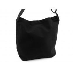 Textilní taška bavlněná k domalování / dozdobení 36x45 cm černá 1ks