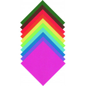 Origami papír 12 x 12 cm 500 archů v 10 barvách