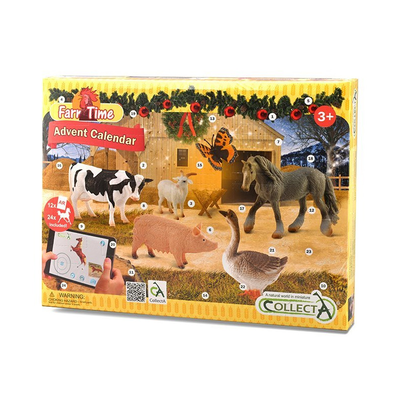 COLLECTA Adventní kalendář Farma a koně