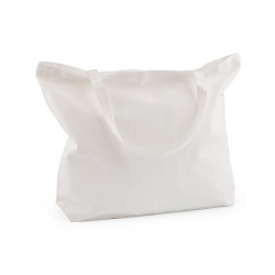 Textilní taška bavlněná k domalování / dozdobení 49x40 cm bílá přírodní 1ks