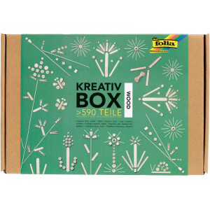Kreativní box - DŘEVO - 590 dílů