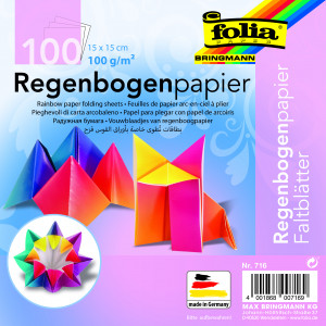 Origami papír duhový - 15 x...