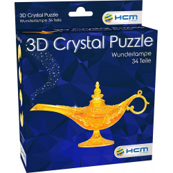 HCM KINZEL 3D Crystal puzzle Aladinova lampa 34 dílků