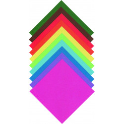 Origami papír 10x15 cm 100 archů v 10 barvách