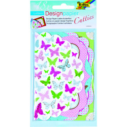 Designové papíry "Cutties" - motýli