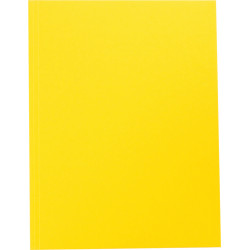 Školní desky DIN A4  Fotokarton se třemi chlopněmi -barva žlutá