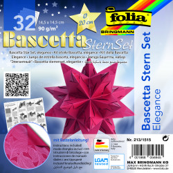 Origami - Bascetta - hvězda...