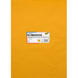 Hedvábný papír - 50 x 70 cm - 20 g/m2 - 26 listů - ORANŽOVOŽLUTÁ