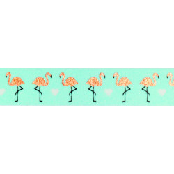 Washi Tape - dekorační lepící páska - "Plameňáci"