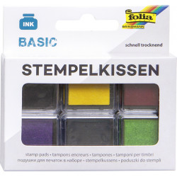 Barvy k razítkům - BASIC - 6 barev