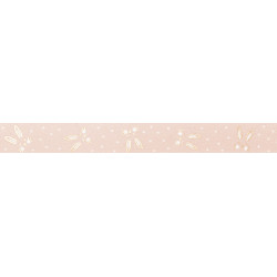 Washi Tape - dekorační lepicí páska - 15 mm x 5 m - ZAJÍC PASTEL