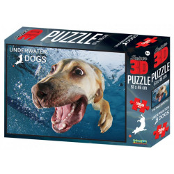 PRIME 3D Puzzle Potápějící se psi: Nevada 3D 300 dílků