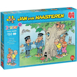 JUMBO Puzzle JvH Junior 1: Hra na schovávanou 150 dílků