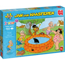 JUMBO Puzzle JvH Junior 7: Žertíky u bazénu  150 dílků