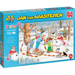 JUMBO Puzzle JvH Junior 10: Sněhulák 150 dílků