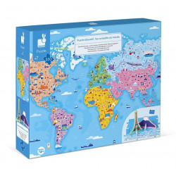 JANOD Vzdělávací puzzle Zajímavosti světa 350 dílků