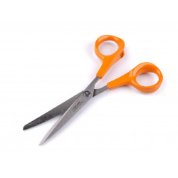 Nůžky na papír Fiskars délka 17 cm oranžová 1ks