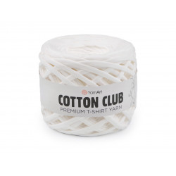 Pletací příze Cotton Club 310 g krémová nejsvět. 1ks