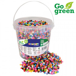 Zažehlovací, kbelík - základní barvy 5000 ks GO GREEN