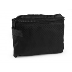 Lehká skládací taška / batoh 50x27 cm černá 1ks