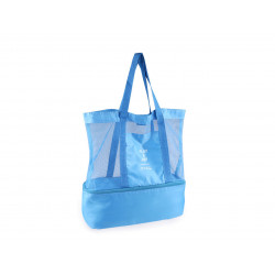 Lehká taška s termoboxem 42x41 cm modrá blankytná 1ks