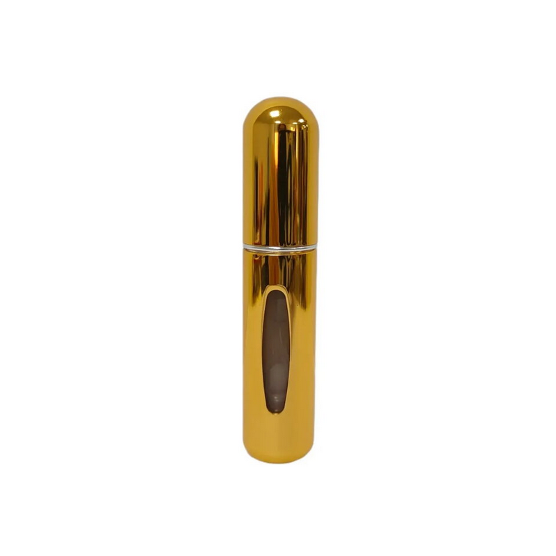 Plnitelný flakón 40703 8ml, Barva zlatá
