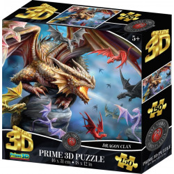 PRIME 3D Puzzle Dračí klan...