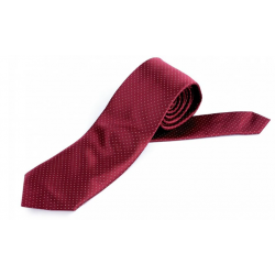 Saténová kravata bordó