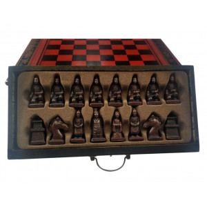 Šachy Terracottova armáda 43x43cm