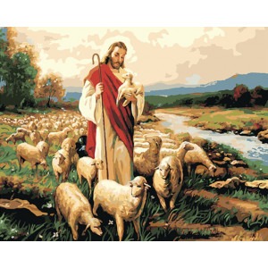 Malování podle čísel Pastýř...