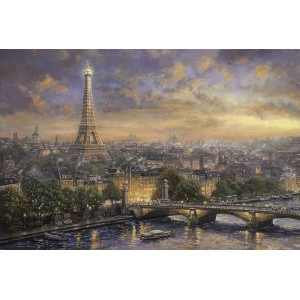 SCHMIDT Puzzle Paříž, město lásky 1000 dílků