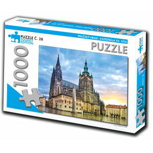 TOURIST EDITION Puzzle Katedrála sv. Víta, Praha 1000 dílků (č.28)