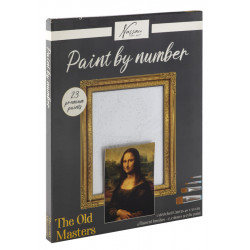 Malovaní na plátno 40x50cm Mona Lisa