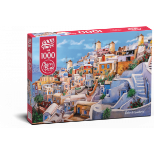 Puzzle Cherry Pazzi 1000d. Color di Santorini