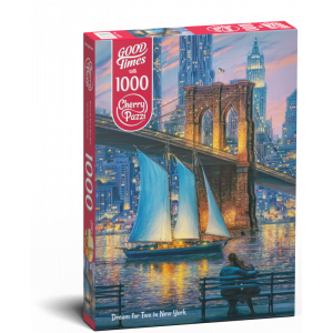 Puzzle Cherry Pazzi 1000d. Sen pro dva v New Yorku