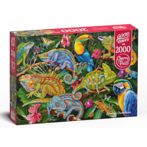 Puzzle 2000d. Cherry Pazzi,Úžasní chameleoni