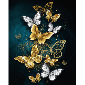 Diamantové malování Motýli...