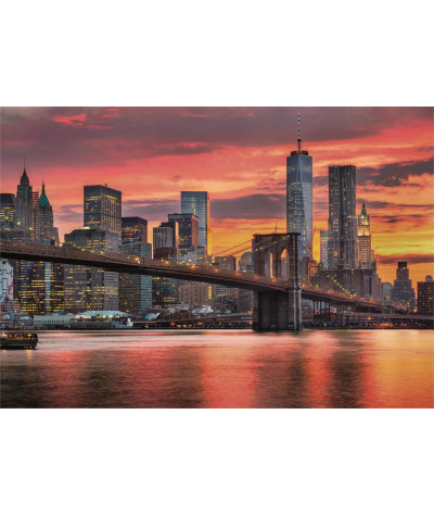 CLEMENTONI Puzzle Řeka East River za soumraku, USA 1500 dílků