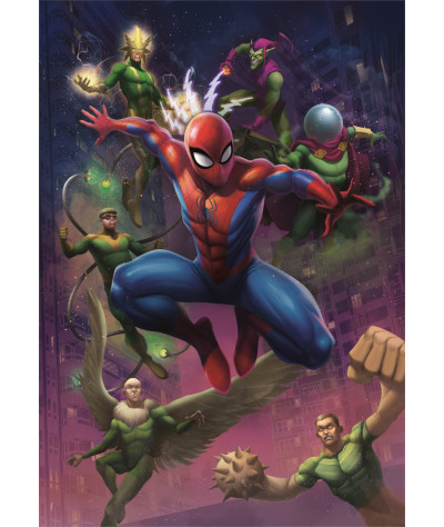 CLEMENTONI Puzzle Spiderman 1000 dílků