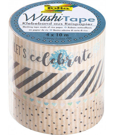Washi tape - dekorační páska - kraft papír II
