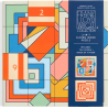 GALISON Posuvné dřevěné puzzle Frank Lloyd Wright: Imperial Hotel 2v1 (16 dílků)